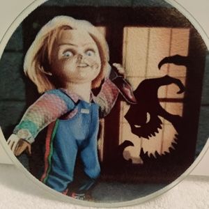 Chucky n Oogie boogie cutting board
